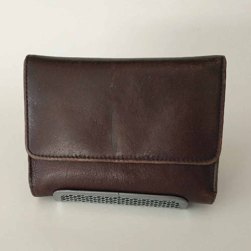 Boulder Ridge Classic Brown Leather Men's Wallet